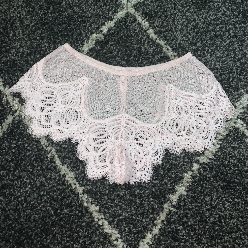 Pink Lace VS shorts